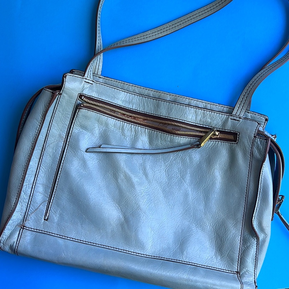 HOBO 10x12 Aqua purse